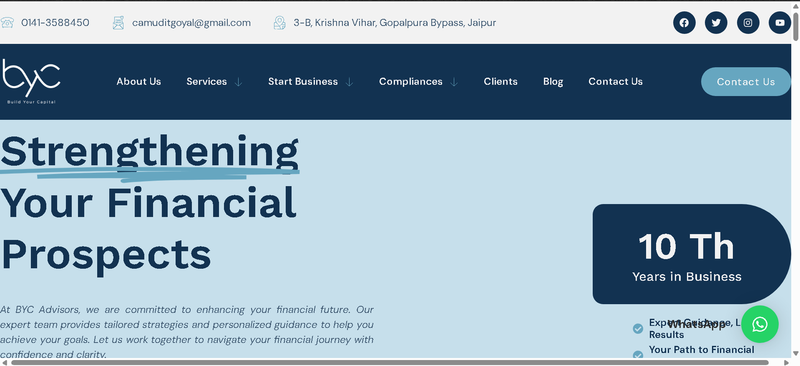 Build Your Capital — Wealth & Financial Advisory
