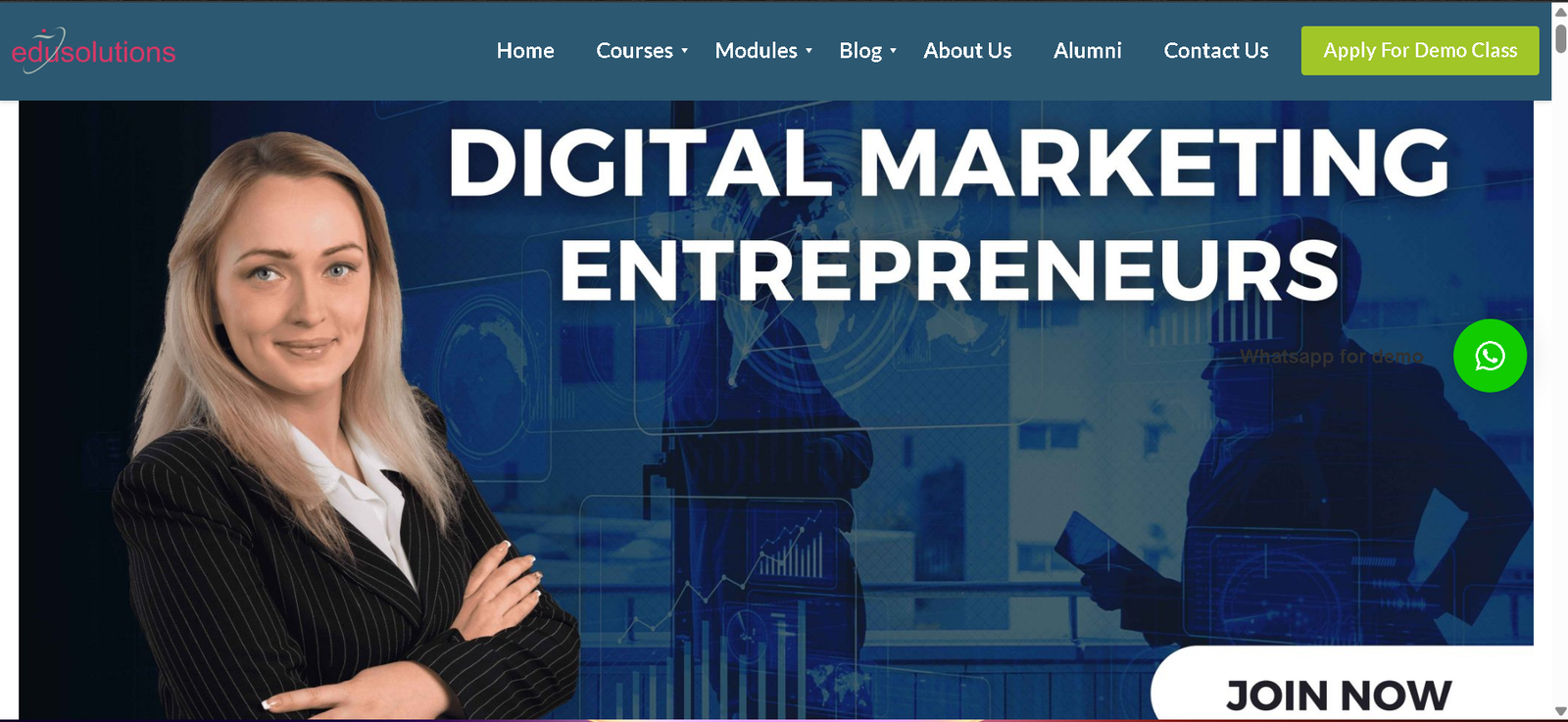EduSolutions — Digital Marketing Academy